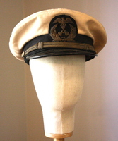 Cap (White), Merchant Marine Officer, Engineer