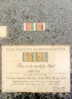 Ribbon, Merchant Marine, Mediterranean-Middle East War Zone Bar