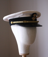 Cap (White), United States Merchant Marine Academy Midshipman