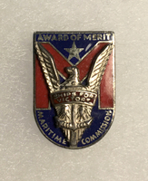 Insigne, U.S. Maritime Commission, Maritime Eagle, Labor Merit Badge