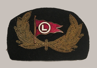Cap Badge, Luckenbach Shipping Lines, Officer