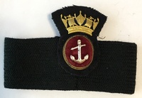 Cap Badge on band, United Kingdom, Merchant Navy, Chief Petty Officer 