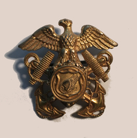 Cap Badge (miniature), United States Army, Transportation Corps - Water Division, Officer (Unk Manu)
