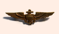 Cap Badge (miniature), United States Navy, Officer/Aviation Cadet