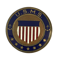 Cap Badge, United States Maritime Commission - United States Maritime Service, Trainee