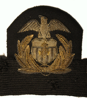 Cap Badge, United States Maritime Commission - Cadet Corps, training.