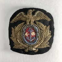 Cap Badge, United States Mail Steamship Company, Officer