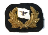 Cap Badge, United States Lines, Steward/Purser