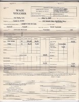 Ephemera, United States Lines, Wage Voucher