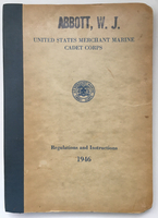 Manual, United States Merchant Marine Cadet Corps, Regulations and Instructions, 1946
